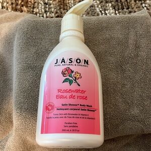 JASON Rosewater satin shower body wash paraben free 30fl oz 900ml new unopened